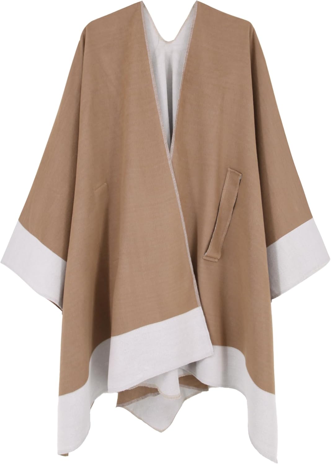 Moss Rose Women's Shawl Wrap Poncho Ruana Cape Open Front Cardigan Shawls for Spring Fall Winter