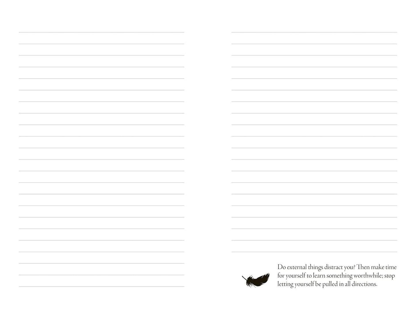 Meditations Journal: With inspiring, thought-provoking quotes from Marcus Aurelius Meditations