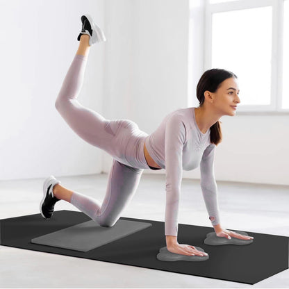 Yoga Knee Support Pad for Women Pilates Kneeling Cushion | Elbows Wrist Hands Head Foam Extra Thick Men Exercise Knees Pads Set of 6 Pieces