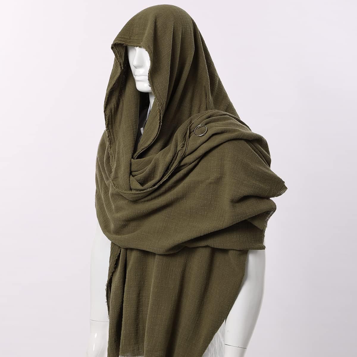 GRACEART Post Apocalyptic Shawl Scarf Shaman Cowl Medieval Costume Sash