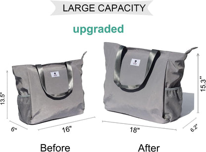 ESVAN Yoga Mat Bag Yoga Tote Carrier Shoulder Bag Carryall Tote for Office,Yoga,Pilates,Travel,Beach and Gym