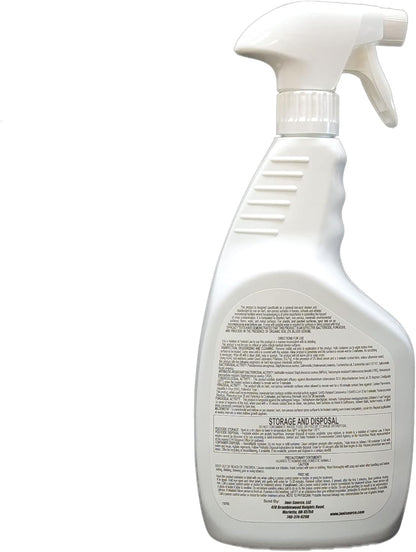 GymCide Disinfectant & Cleaner For Sports, Gyms, and Fitness Equipment, EPA Registered, Quart (1)