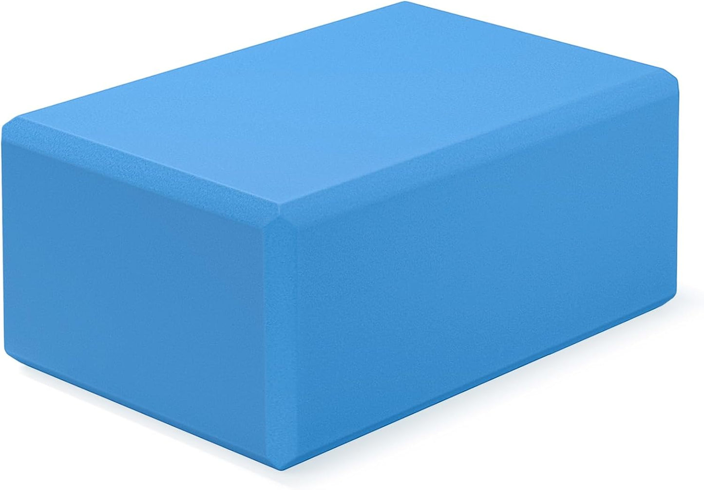 1 Pack Large Foam Yoga Blocks 9x6x4 Inches, Sturdy Pilates Block, Workout Block, Non Slip Surface Yoga Brick for Pilates Meditation, Stretching and Toning, Pink