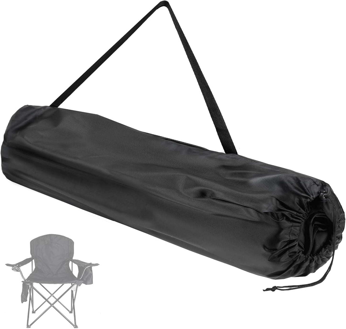 Camping Folding Chair Replacement Carry Bag – Fits Coleman, Camp Covers for Portable & Lawn Folding Chairs, Durable, Tear-Resistant Storage Cover Sports Outdoor Gear Bag(Chair Not Included)