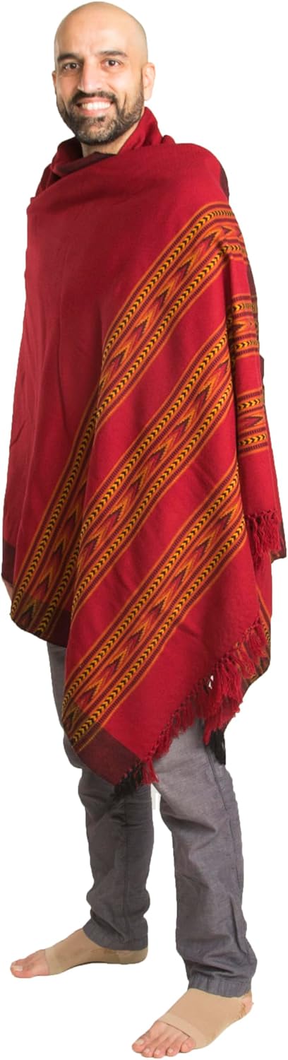 Meditation Shawl – Unisex Prayer Wrap, Large Scarf & Yoga Blanket – Soft, Lightweight & Multipurpose