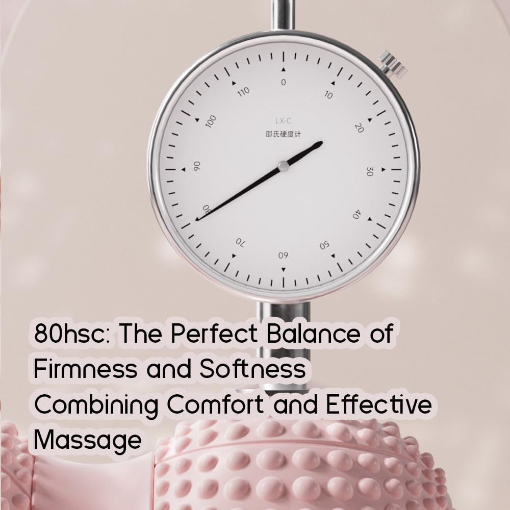 Peanut Massage Ball for Myofascial Release & Muscle Relaxation - Deep Tissue (Purple)