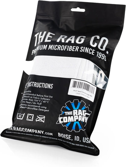 The Rag Company - Sport & Workout Towel - Gym, Exercise, Fitness, Spa, Ultra Soft, Super Absorbent, Fast Drying Premium Microfiber, 320gsm, 16in x 27in, Lavender - Pack of 3