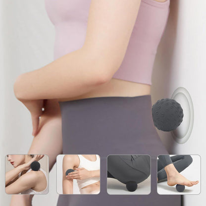 JIEJUNJI Massage Balls Set for Deep Tissue Muscle Relief, Trigger Point & Myofascial Release, Full Body Use for Back, Neck, Shoulder, Foot & Hip (Peanut Ball Set)