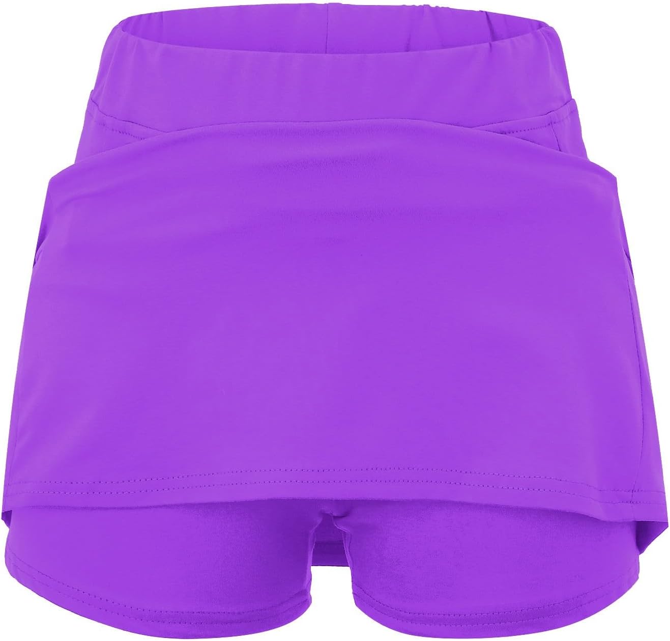 SHAOBGE Athletic Yoga Culottes for Women Solid Color Elastic Shorts Summer Lightweight High Waist Skinny Joggers Skirt 2024