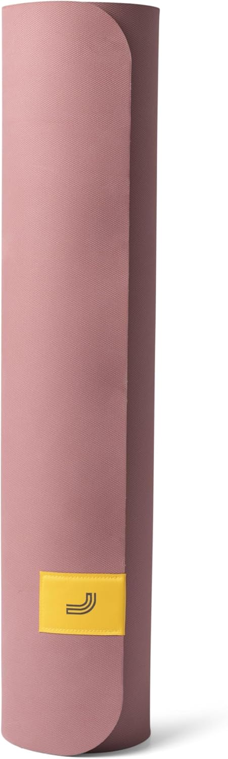 Lolë Pose Yoga Mat for Women with Strap Carrier | Non-Slip 5mm Thick Exercise Mat | Ideal for Hot Yoga & Pilates | PVC-Free & Sweat-Resistant