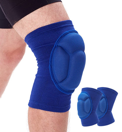 Knee Pads for Women & Men, Basketball Knee Pads Volleyball Knee Pads for Women Men Wrestling Knee Pads Wrestling Gear, Crash Pad Snowboarding Gear Knee Protector Soft Knee Pads for Work (Medium,