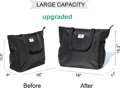 ESVAN Yoga Mat Bag Yoga Tote Carrier Shoulder Bag Carryall Tote for Office,Yoga,Pilates,Travel,Beach and Gym