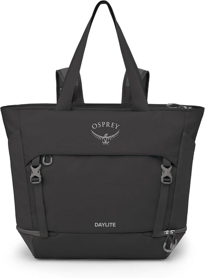 Osprey Daylite Large Tote Weekend Pack - Shoulder or Backpack Carry with Laptop Sleeve & Shoe Compartment, Torrent Blue