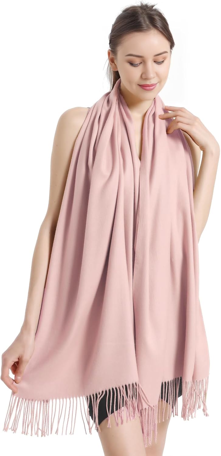 Pashmina Scarf and Shawl - Soft Women Pashminas Wrap for Wedding Evening Party dresses