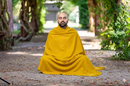 Meditation Shawl or Meditation Blanket, Shawl/Wrap, Oversize Scarf/Stole. Large. Unisex.