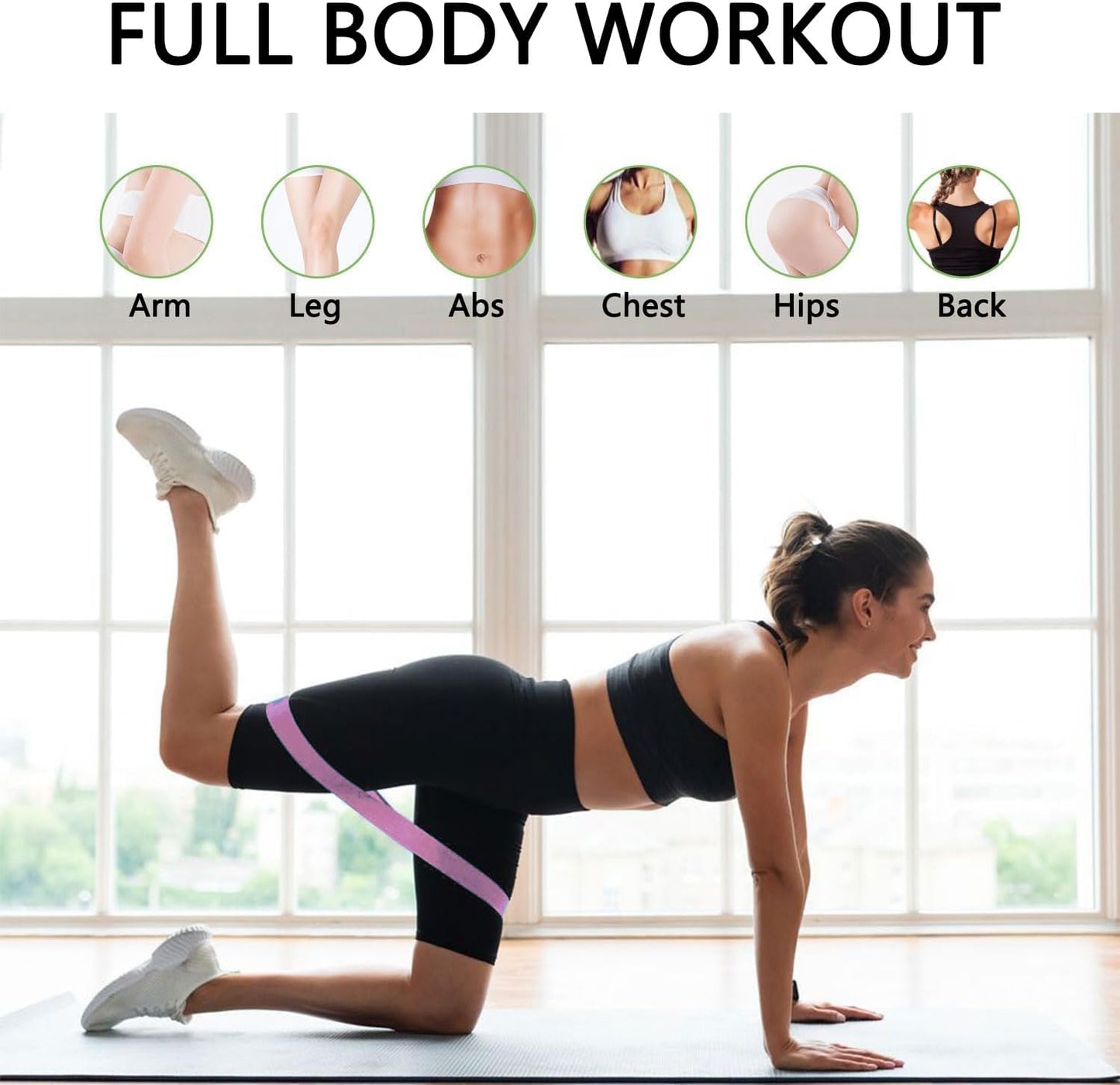 Yoga Knee Support Pad for Women Pilates Kneeling Cushion | Elbows Wrist Hands Head Foam Extra Thick Men Exercise Knees Pads Set of 6 Pieces