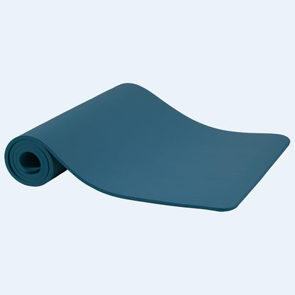 Fitvids Yoga Mat, 1/2-Inch Extra Thick High Density Exercise Mat, Anti-Tear Exercise Yoga Mat with Carrying Strap, Suitable for Various Yoga Exercises
