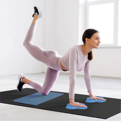Yoga Knee Support Pad for Women Pilates Kneeling Cushion | Elbows Wrist Hands Head Foam Extra Thick Men Exercise Knees Pads Set of 6 Pieces