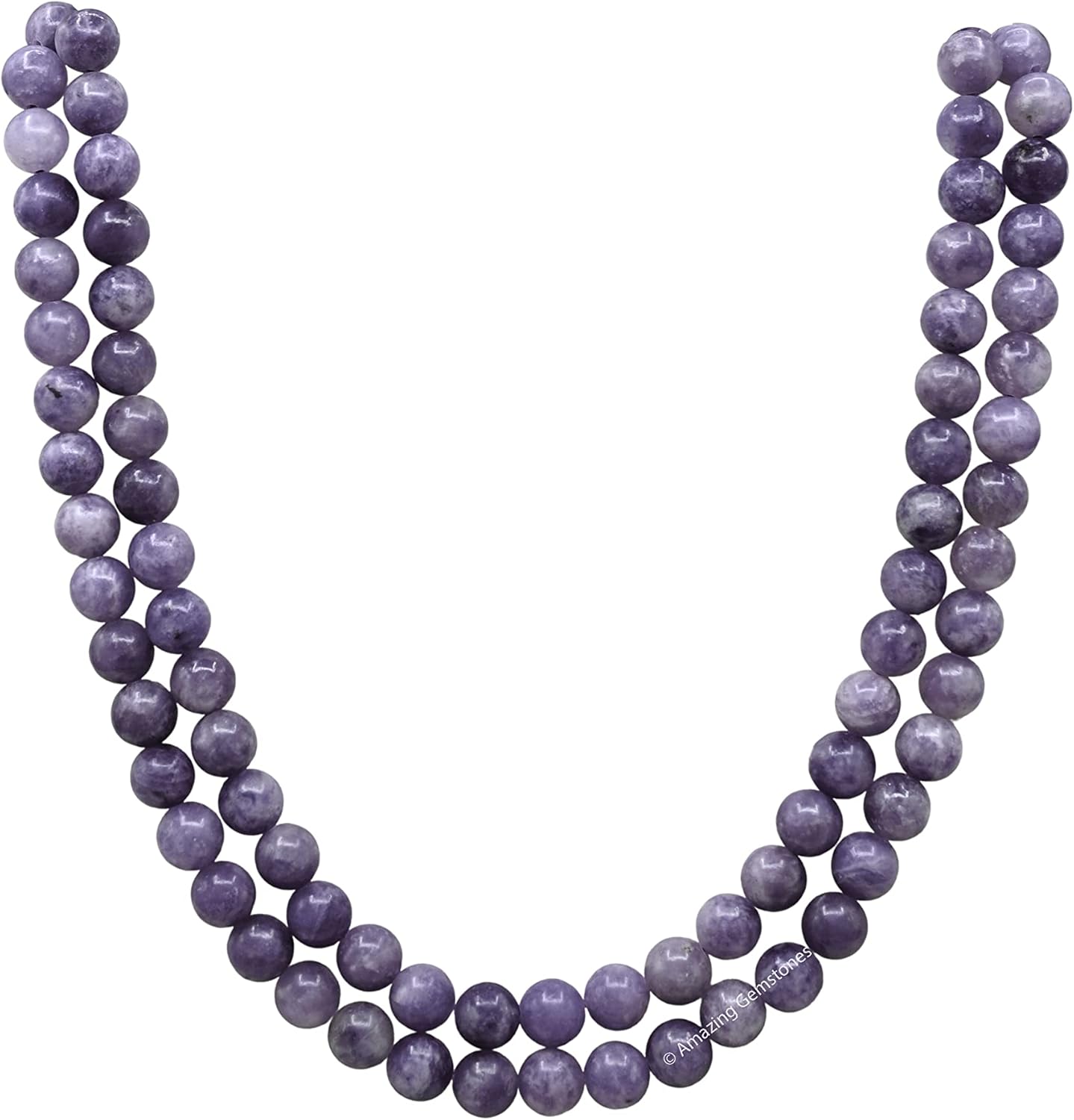 Amazing Gemstone 108 Beads Handmade Mala (Knotted, Rudraksha) - Colors B