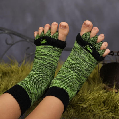 My Happy Feet Foot Alignment Socks with Toe Separators for Men or Women