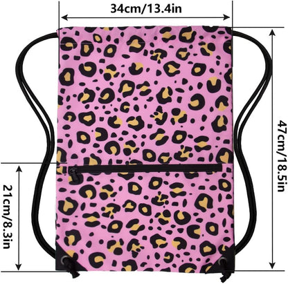 HOLYLUCK Drawstring Backpack Bag Sport Gym Sackpack - Colors B
