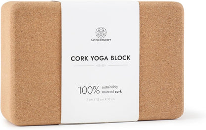 Cork Yoga Block