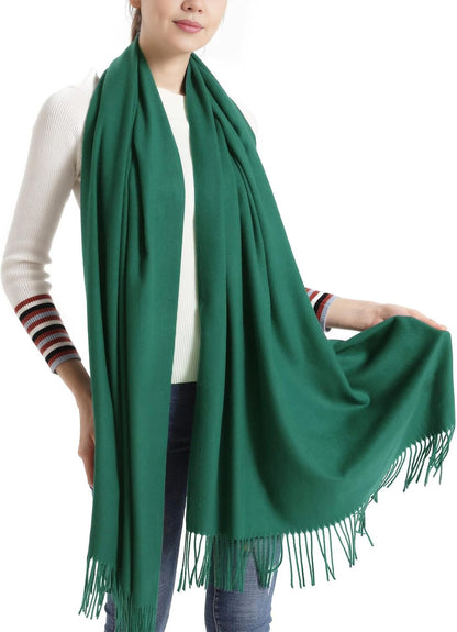 Pashmina Scarf and Shawl - Soft Women Pashminas Wrap for Wedding Evening Party dresses