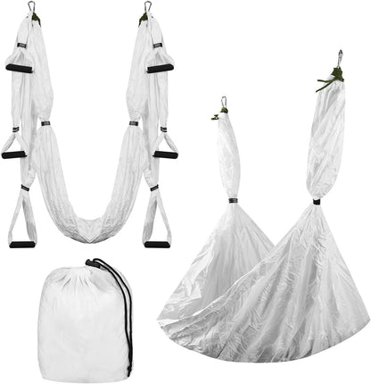 Aerial Yoga Hammock 250x150cm/98.43x59in Parachute Fabric Swing for Inversion Fitness