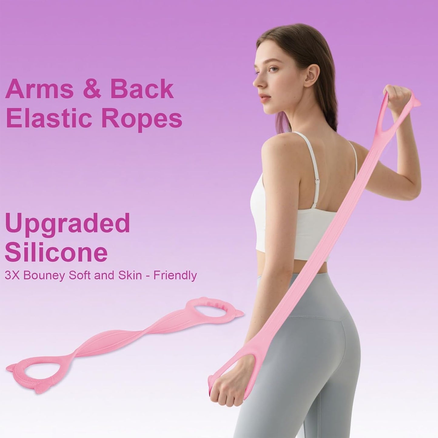 Pilates Kit, Home Pilates Equipment Set with Pilates Ring, Pilates Ball and 5 Resistance Bands, Core Strength Training Workout Kit for Flexibility & Muscle Toning