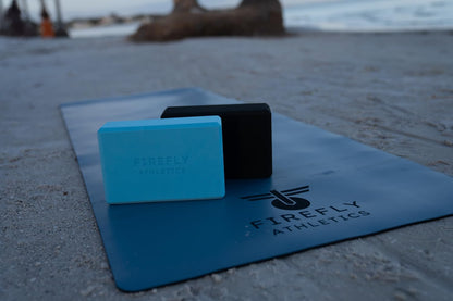 Premium Yoga Mat - 5mm Thick, Extra Wide & Long, Non-Slip Natural Rubber Base & PU Top, Anti-Tear, Ideal for Yoga, Pilates, and Fitness.