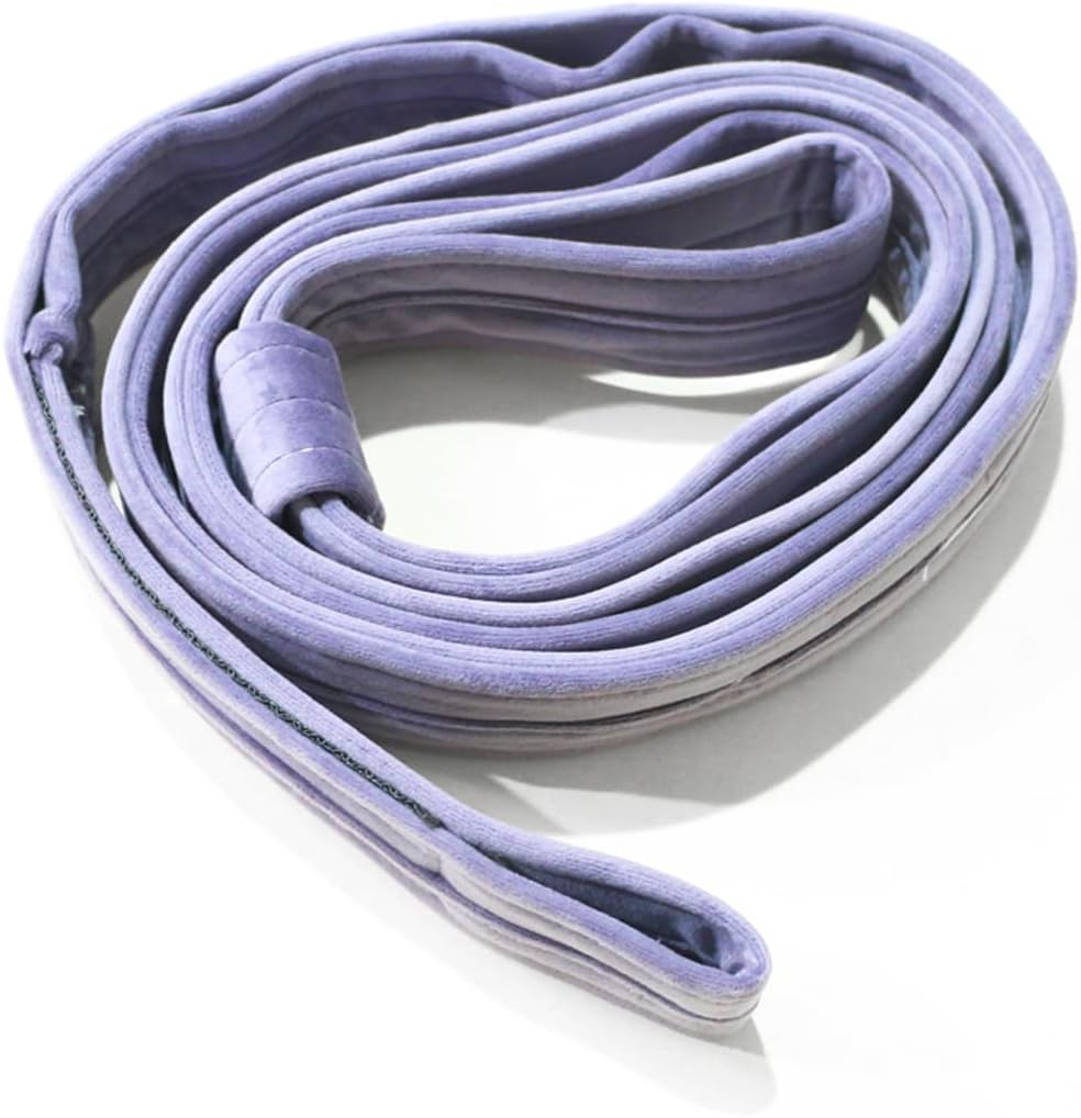 4.9ft 1.5m Aerial Straps Ropes Yoga Aerial Acrobatics Body Aerial Loop Trapeze Circus Apparatuses Equipment Three-Layer Straps 1 pairs
