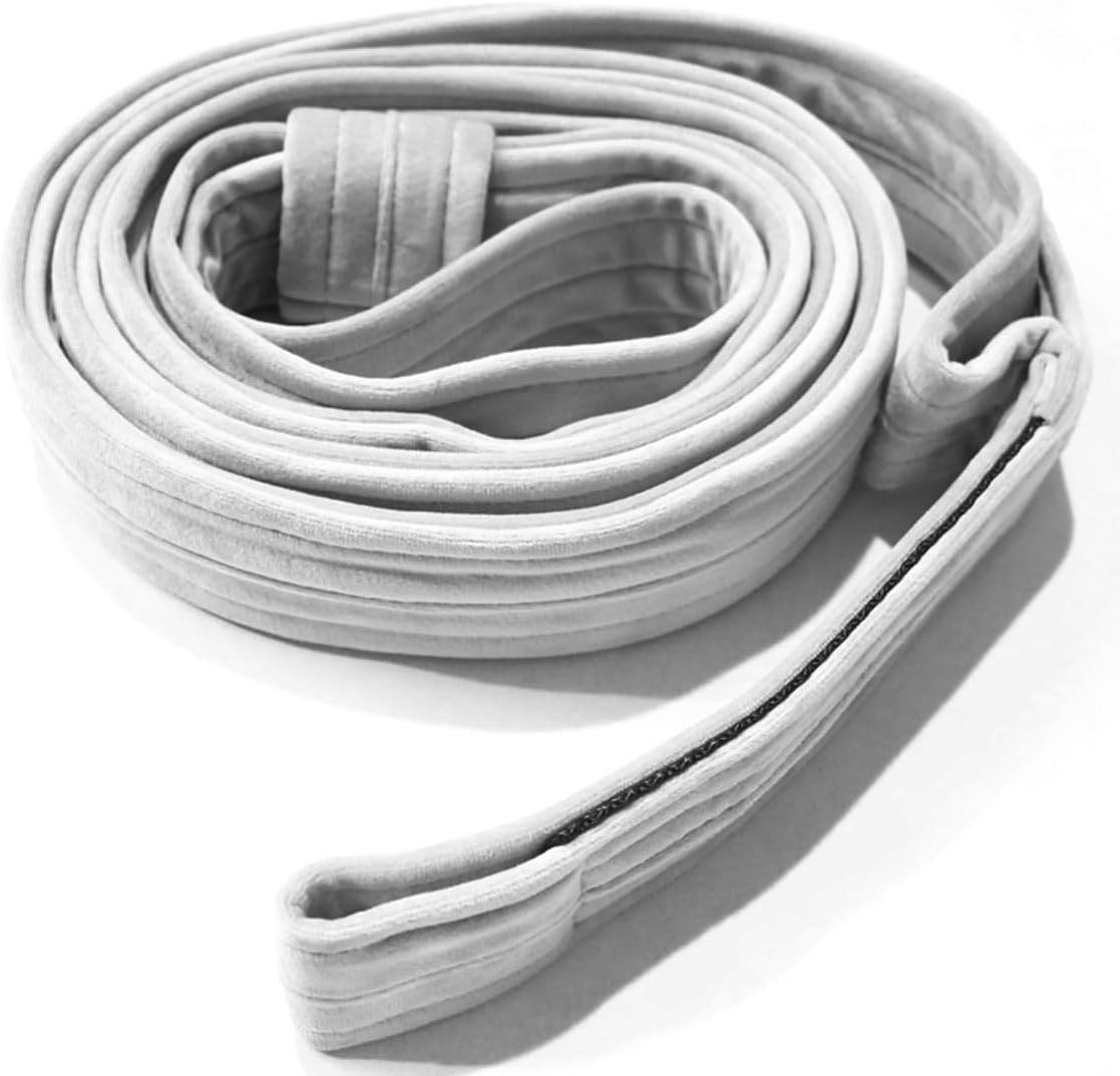 4.9ft 1.5m Aerial Straps Ropes Yoga Aerial Acrobatics Body Aerial Loop Trapeze Circus Apparatuses Equipment Three-Layer Straps 1 pairs