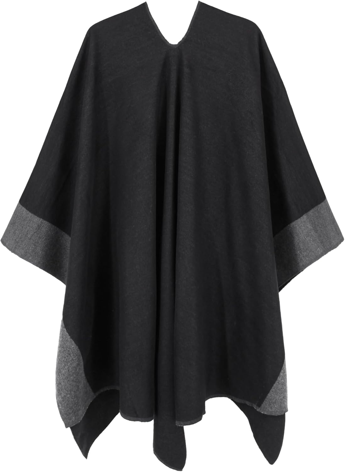 Moss Rose Women's Shawl Wrap Poncho Ruana Cape Open Front Cardigan Shawls for Spring Fall Winter