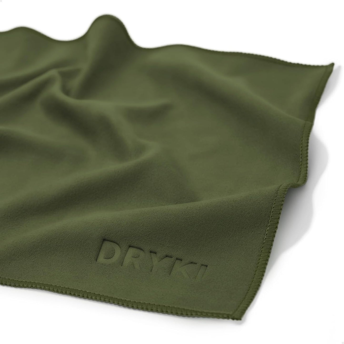 DRYKI Pocket-Sized Sweat Towels - The Original Sweat Absorbing Handkerchiefs - Quick-Dry Microfiber Sweat Rags for Face, Hands, & Body - Men & Women - Gym, Sports, and Work (Blue: 5 Pack)