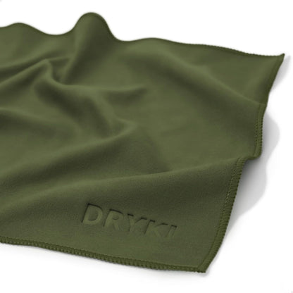 DRYKI Pocket-Sized Sweat Towels - The Original Sweat Absorbing Handkerchiefs - Quick-Dry Microfiber Sweat Rags for Face, Hands, & Body - Men & Women - Gym, Sports, and Work (Blue: 5 Pack)