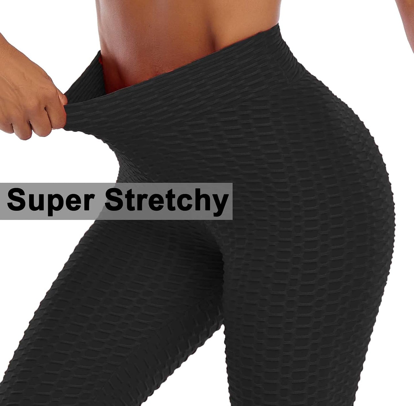 JGS1996 Butt Lifting Leggings for Women Tummy Control Workout Yoga Pants High Waisted Scrunch Booty Gym Tights