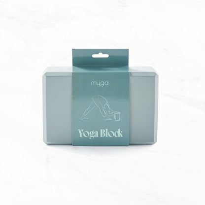 MYGA Yoga Block,Lightweight EVA Foam Yoga Brick,High Density Non-Slip Block for Yoga Poses, Pilates, Balance and Flexibility