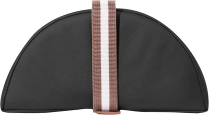 Master Massage tables 9" Large Half Round Semi-round Pillow Cushion Massage Bolster 9"x26" ,Black