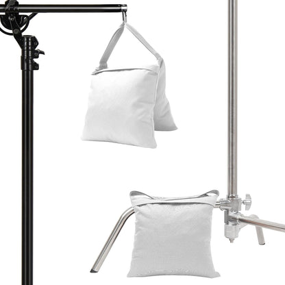 Aimosen 4 Packs Sandbags Weight Bags for Light Stand Photography Video Equipment, Heavy Duty Saddlebag for Backdrop Stand, Photo Tripod, Canopy, Pop up Tent, Umbrella Base, Fishing Chair, Picnic Table