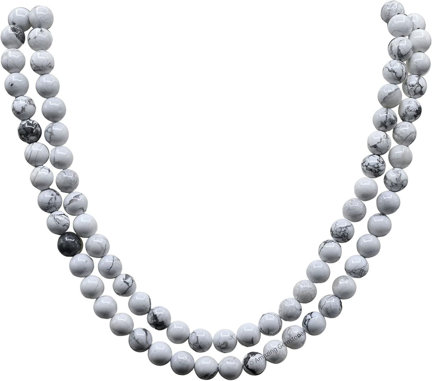 Amazing Gemstone 108 Beads Handmade Mala (Knotted, Rudraksha) - Colors B