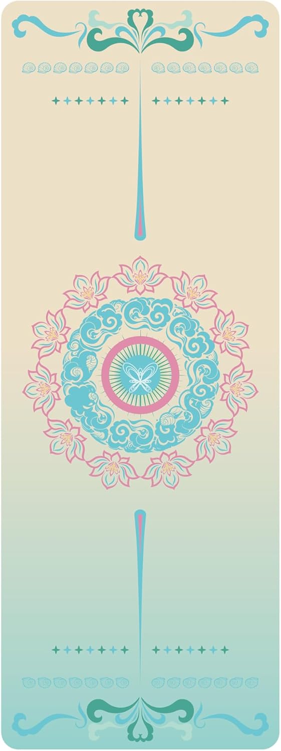 【BulgurYe】Yoga Mat * Nature Line -- Unique coating technique, Great wear resistance for a longer service life, Vividly printed pattern to protect eyes, Natural rubber base, Strong bounce resilience, Absorb sweat instantly to stay dry, Clean and hygienic.