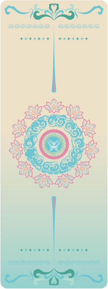 【BulgurYe】Yoga Mat * Nature Line -- Unique coating technique, Great wear resistance for a longer service life, Vividly printed pattern to protect eyes, Natural rubber base, Strong bounce resilience, Absorb sweat instantly to stay dry, Clean and hygienic.