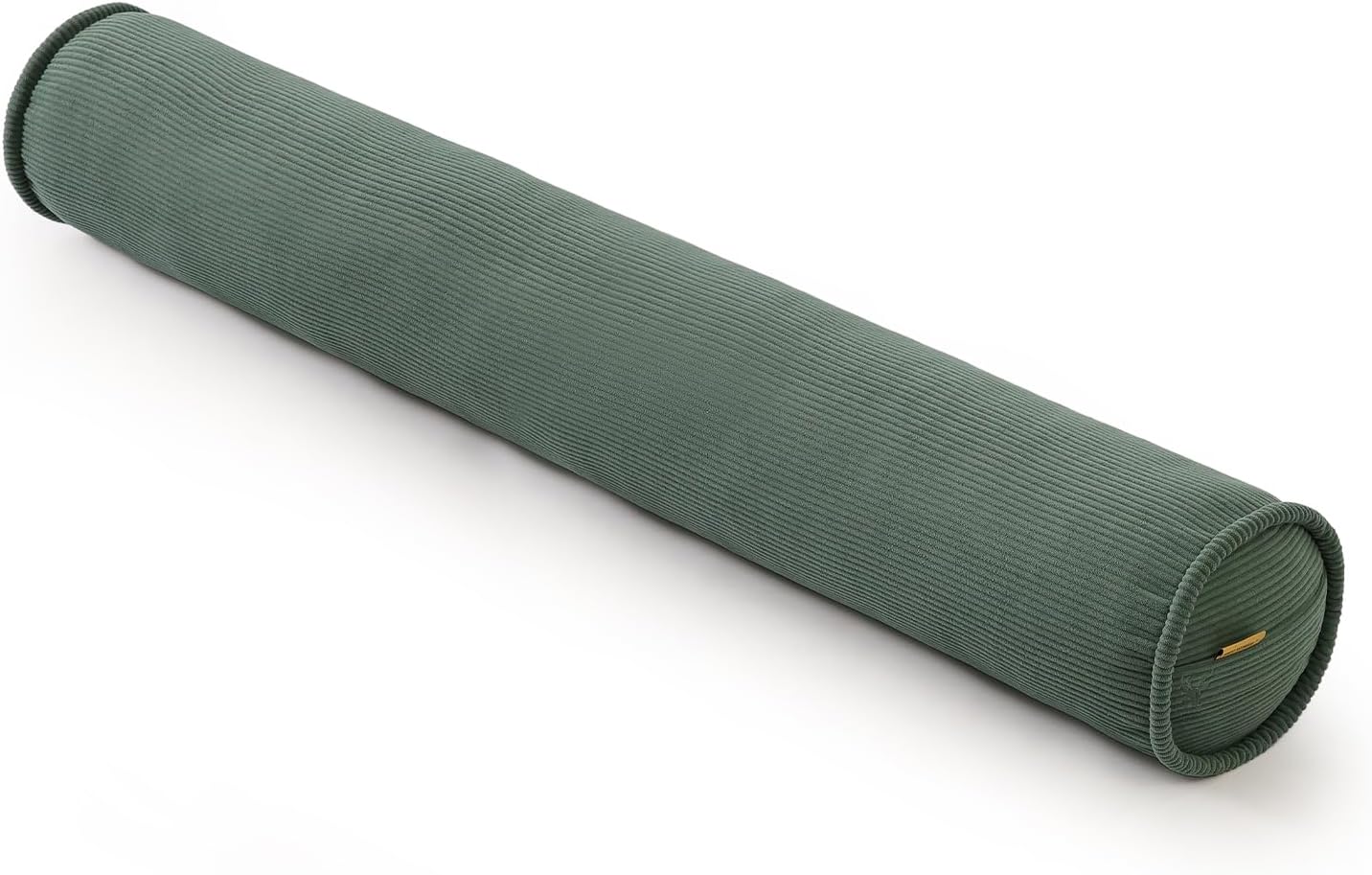 Corduroy Body Pillow, Round Bolster Cylinder Pillow for Adults, Soft Long Support Pillow for Bed & Sofa, Removable Washable Cover,59 x 7.87 Inches,Peacock Blue