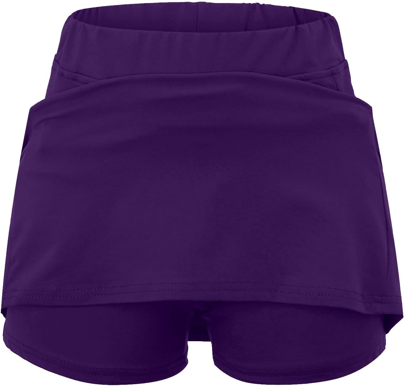 SHAOBGE Athletic Yoga Culottes for Women Solid Color Elastic Shorts Summer Lightweight High Waist Skinny Joggers Skirt 2024