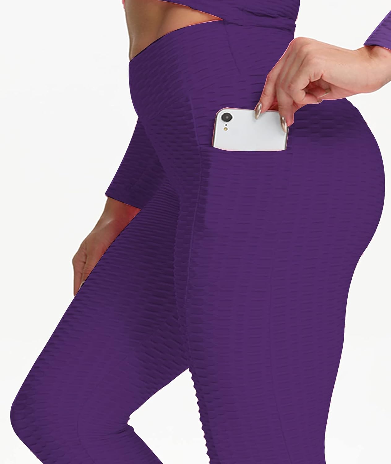 JGS1996 Butt Lifting Leggings for Women Tummy Control Workout Yoga Pants High Waisted Scrunch Booty Gym Tights