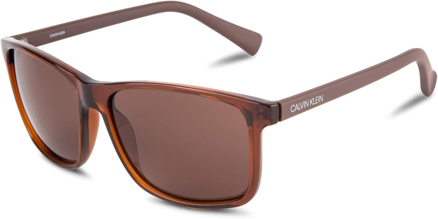Calvin Klein mens Ck19568s Round Sunglasses