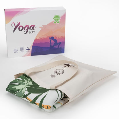 Travel Non Slip Foldable Suede Yoga Mat 1.5mm with Bag, Sweat Absorbent Exercise Mat for Hot Yoga Pilates Home Gym Outdoor Workout,Lightweigh 72"L x 24"W, 3 lbs