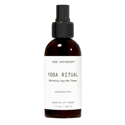 Muse Apothecary Yoga Ritual - Aromatic and Refreshing Yoga Mat Cleaner, 8 oz, Infused with Essential Oils - Eucalyptus Mint