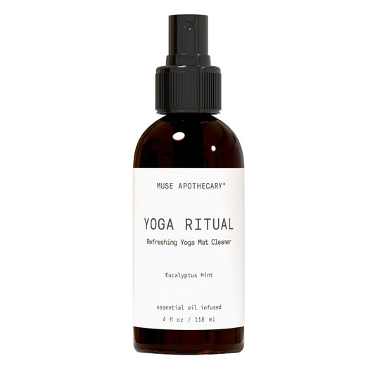 Muse Apothecary Yoga Ritual - Aromatic and Refreshing Yoga Mat Cleaner, 8 oz, Infused with Essential Oils - Eucalyptus Mint