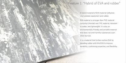Lightweight Professional Yoga Mat From Japan, 0.2 inch (5 mm) Thick